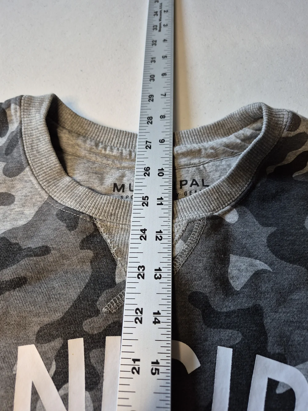 municipal crewneck gray